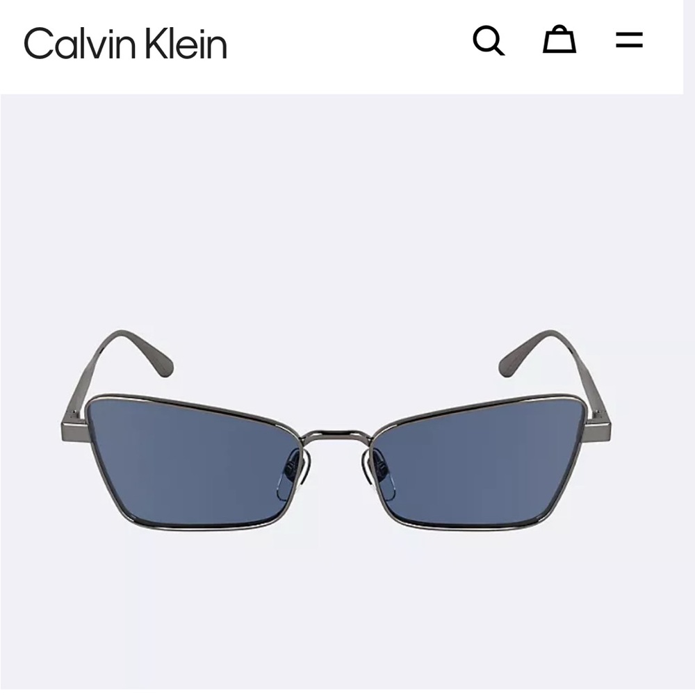 Calvin Klein butterfly sunglasses - Picture 2 of 2